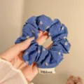 Elastico Floreale Blu (2#)