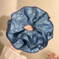 Elastico Floreale Blu (1#)