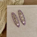 Bean Paste Purple Polka Dot (1 Pair)