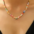 Collier de Perles Colorées Volleyball (4186)