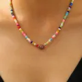 Collier de Perles Colorées Basketball (4522)