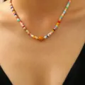 Collier de Perles Colorées Baseball (4162)
