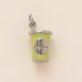 Steel Color Cup Charm