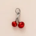 Steel Color Cherry Charm