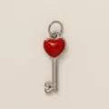 Steel Color Key Charm