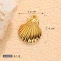 Textured Gold Scallop (A508090)