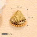 3D Gold Scallop (A508093)
