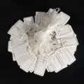 100 Pieces/Pack / Silver Lace
