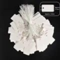 100 Pieces/Pack / Blank Rectangular