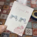 Ribbon Bow (J-548) / Blue