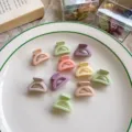 Semicircle / 10-Piece Set (Square Box) / Mixed Candy Colors