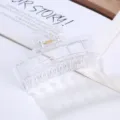 6.50cm / Transparent Clear