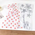 70x70cm / Στυλ Αστέρι και Άγαλμα της Ελευθερίας Κόκκινο και Λευκό (#363)