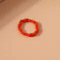 Anello di Perline Rosso