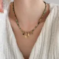 Pendente Sole in Pietra Naturale Colorata Retrò (XL15-05)