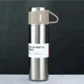 500ml / Μονωμένο ποτήρι / Χρώμα Ατσαλιού