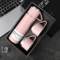 500ml / Coffret 1 Bouteille et 3 Couvercles / Rose