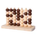 Puissance Quatre 3D (Marron & Crème)