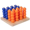 Puissance Quatre 3D (Bleu & Orange)