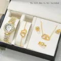 Conjunto de Doble Corazón Dorado / Set de 5 piezas
