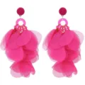 Petal Tassel Style (E-1574) / Rose Red