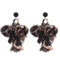 Petal Tassel Style (E-1579) / Leopard Print
