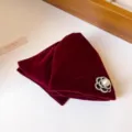 Rote Kamelie Perle Haarkralle (A415)