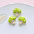 Mushroom / 25*25mm / Greenish Yellow