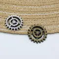 Ciondolo Ingranaggio (554/642) / 18mm (1 Pezzo) / Bronzo