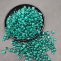 Perline di Vetro Verde Scuro