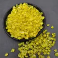 Perline di Vetro Gialle