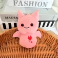 12cm Without Keychain / Pink-Pink