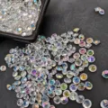 Strass Colorati a Punta 6mm