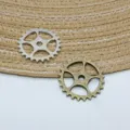 Ciondolo Ingranaggio (507/508) / 25mm (1 Pezzo) / Bronzo