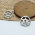 Ciondolo Ingranaggio (555) / 18mm (1 Pezzo) / Bronzo