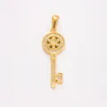 Clé Vintage Strass (Key-3) / Or
