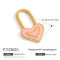 Pink Heart Lock Style (PJ92362A)