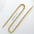 Emperor Chain Only (Without Pendant) / 6mm*55cm / Gold