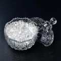 Cristal Blanc Premium Avec Bol Style Ciel Étoilé / 400g Cristal Avec Ensemble de Bol