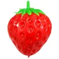 6cm Flour Strawberry / Red