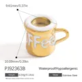 White Coffee Cup Style (PJ92363B)