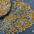 Strass Gialli a Punta 4mm