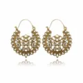Vintage Gold Petal Geometric Totem Style (11)