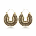 Antique Gold Geometric Hollow Pattern Style (9)