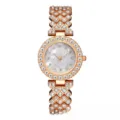 Montre à Décor en Strass Seule / Or rose