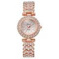 Montre à Échelle de Barre Seule / Or rose