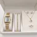 Oro e Quadrante Quadrato (Stile 18)
