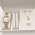 Oro e Quadrante Rosa (Stile 17)