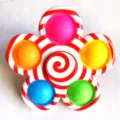 8*8*1.3CM / Printed Petal (Lollipop)