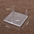 3-Pillar Display Stand (Large) / 90x90x41mm